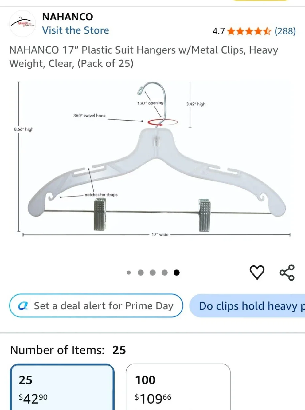 N/A hangers 23